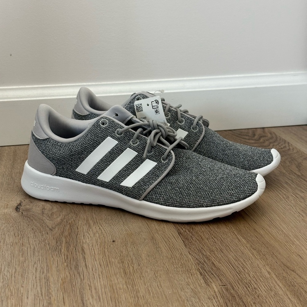Adidas QT Racer - Women’s - Grey/White